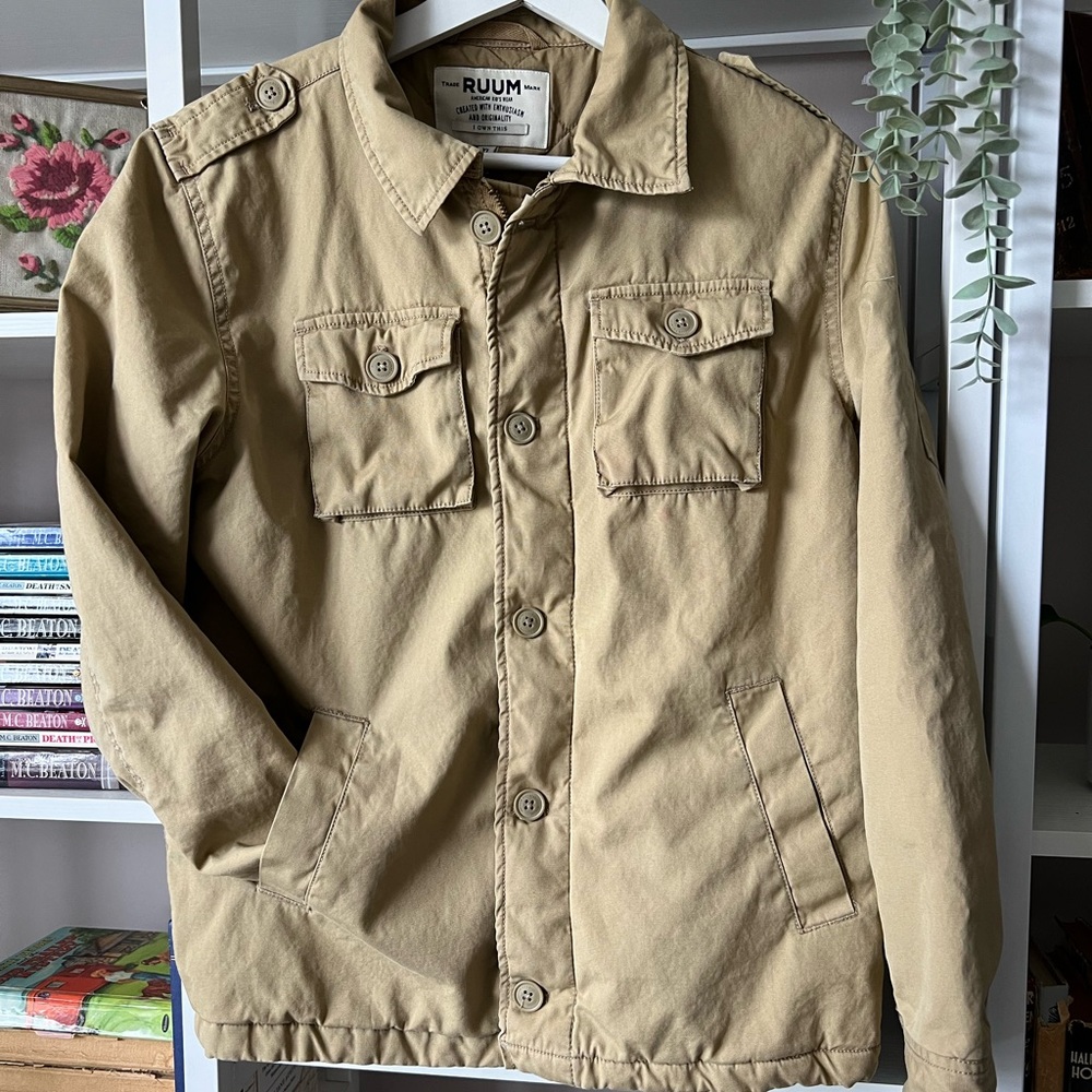 Khaki RUUM jacket - Picture 1 of 7